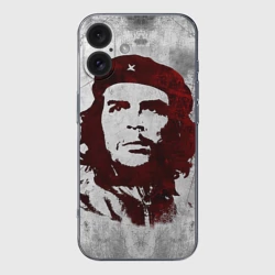 Чехол для iPhone 16 силиконовый с защитой камеры Че Гевара - big picture