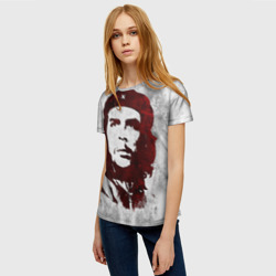 Женская футболка 3D Че Гевара 1 - фото 2