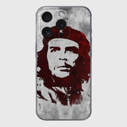 Чехол для iPhone 15 Pro Max силиконовый с защитой камеры Че Гевара - big picture