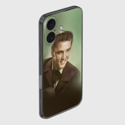 Чехол для iPhone 16 силиконовый с защитой камеры Элвис 2 - фото 2