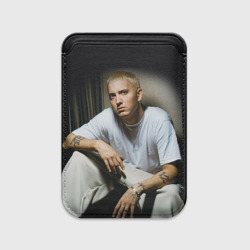 Картхолдер Magsafe магнитный Эминем сидит и смотрит, зачем он это делает