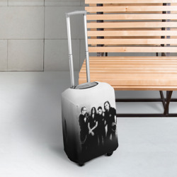 Чехол для чемодана 3D Агата Кристи 1 - фото 2