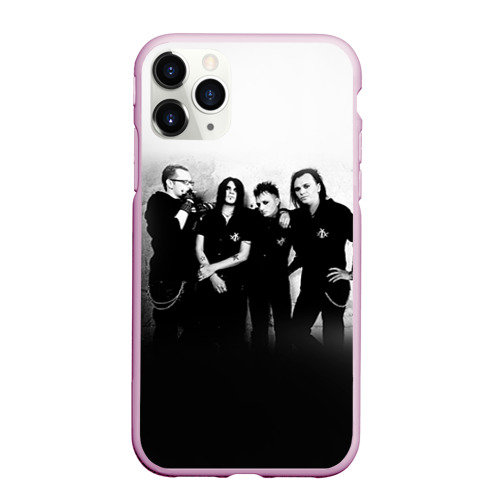 Чехол для iPhone 11 Pro Max матовый Агата Кристи 1, цвет розовый