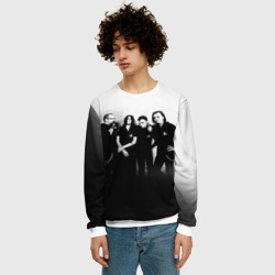 Мужской свитшот 3D Агата Кристи 1 - фото 2