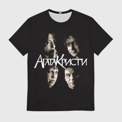Мужская футболка 3D Агата Кристи 2