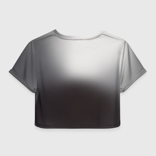 Женская футболка Crop-top 3D Алиса 1, цвет 3D печать - фото 2