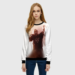 Женский свитшот 3D Горшок - фото 2