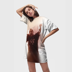 Платье-футболка 3D Горшок - фото 2