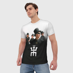 Мужская футболка 3D Пикник 1 - фото 2