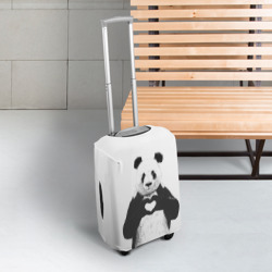 Чехол для чемодана 3D Панда Love - фото 2