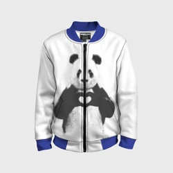 Детский бомбер 3D Панда Love