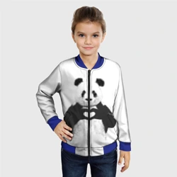 Детский бомбер 3D Панда Love - фото 2