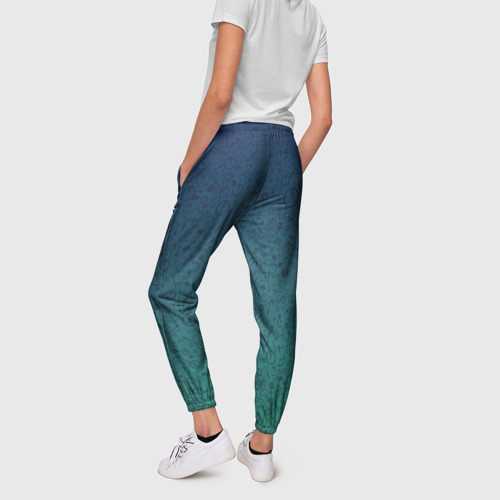 Женские брюки 3D Цветовой переход, цвет 3D печать - фото 4
