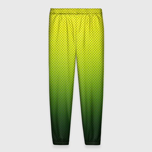 Мужские брюки 3D Зелёная текстура, цвет 3D печать - фото 2