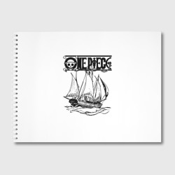 Альбом для рисования One piece корабль