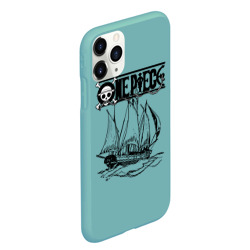 Чехол для iPhone 11 Pro Max матовый One Piece корабль - фото 2