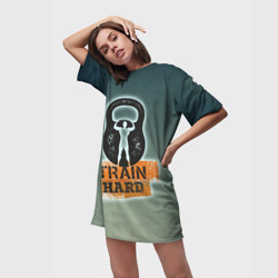 Платье-футболка 3D Train hard 2 - фото 2