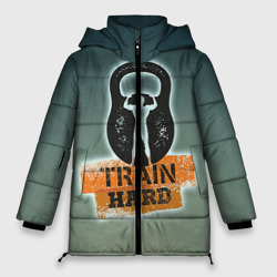 Женская зимняя куртка Oversize Train hard 2