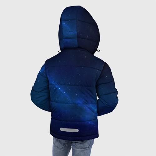 Зимняя куртка для мальчиков 3D На Земле с 1982, цвет черный - фото 4