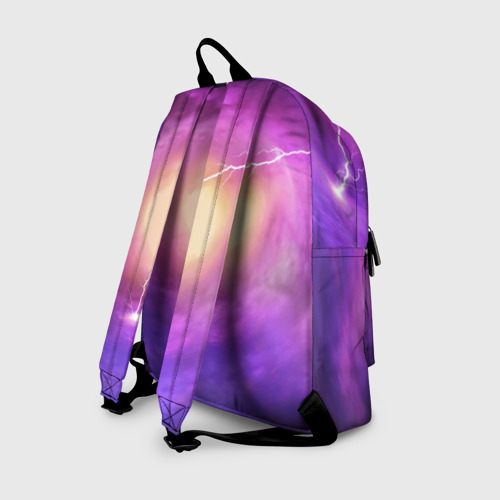 Рюкзак 3D с принтом TIME VORTEX, вид сзади #1