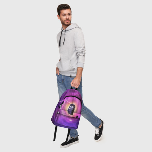 Рюкзак 3D с принтом TIME VORTEX, фото #5