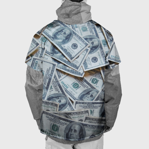 Накидка на куртку 3D Money, цвет 3D печать - фото 2