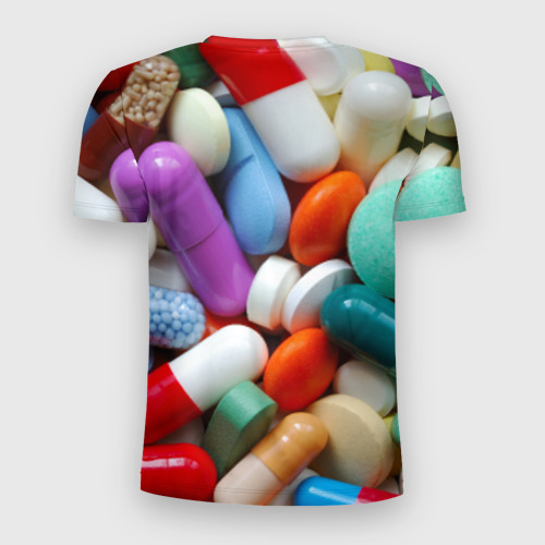 Мужская футболка 3D Slim Pills, цвет 3D печать - фото 2
