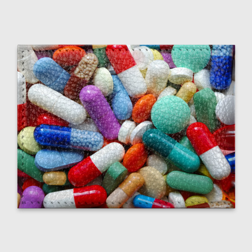 Обложка для студенческого билета Pills, цвет черный - фото 2