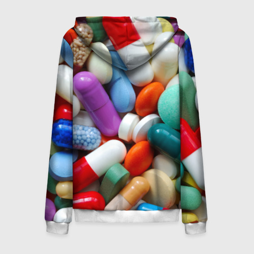 Мужская толстовка 3D на молнии Pills - фото 2