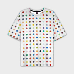 Мужская футболка oversize 3D Love lust faith + dreams