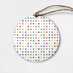 Деревянная игрушка круг Love lust faith + dreams