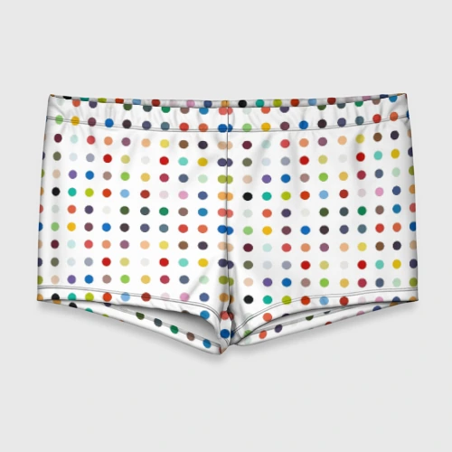 Мужские купальные плавки 3D Love lust faith + dreams