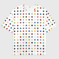 Мужская футболка oversize 3D Love lust faith + dreams