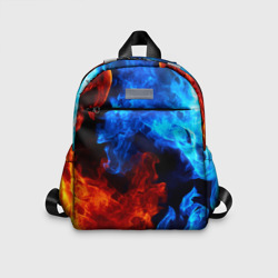 Детский рюкзак 3D Битва огней