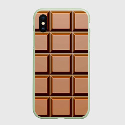 Чехол для iPhone XS Max матовый Шоколад