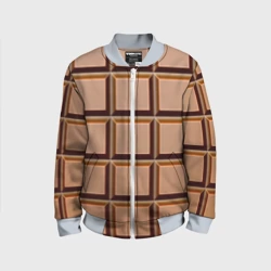 Детский бомбер 3D Шоколад