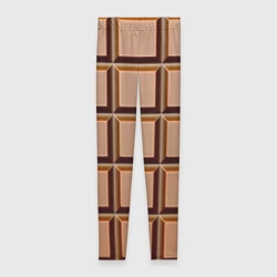 Леггинсы 3D Шоколад