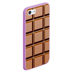 Чехол для iPhone 5/5S матовый Шоколад - фото 2