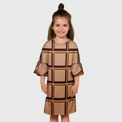 Детское платье 3D Шоколад - фото 2