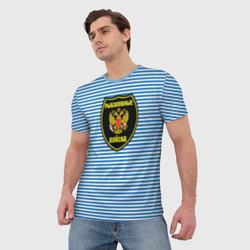Мужская футболка 3D Рыболовные войска - фото 2
