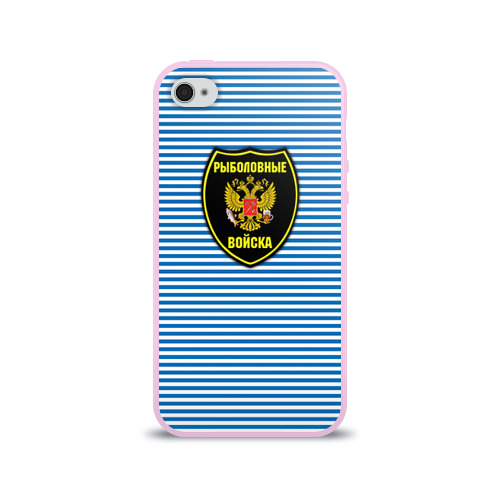 Чехол для Apple iPhone 4/4S силиконовый глянцевый Рыболовные войска Фото 01 Чехол для Apple iPhone 4/4S силиконовый глянцевый Рыболовные войска Фото 01