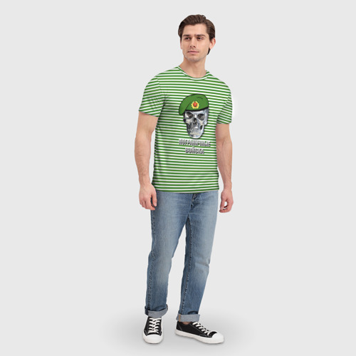 Мужская футболка 3D Погранвойска, цвет 3D печать - фото 5