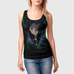 Женская майка 3D Призрак в доспехах - фото 2