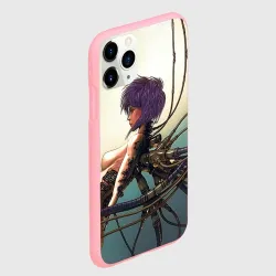 Чехол для iPhone 11 Pro матовый Аниме призрак в доспехах с проводами - фото 2
