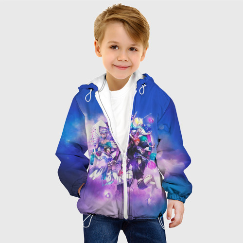 Детская куртка 3D Парад смерти, цвет белый - фото 3