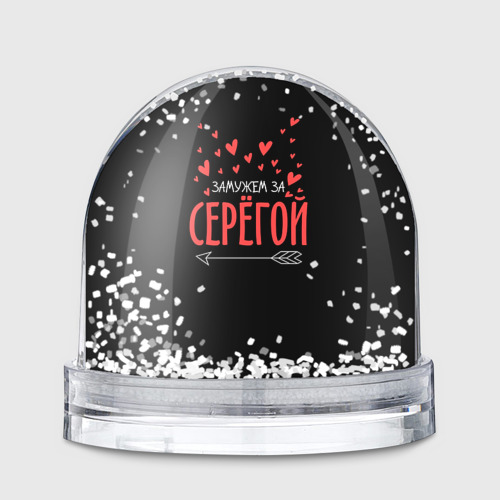Снежный шар Муж Сергей Фото 01 Снежный шар Муж Сергей Фото 01