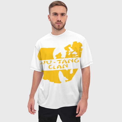 Мужская футболка oversize 3D Wu Tang Clan, цвет 3D печать - фото 3