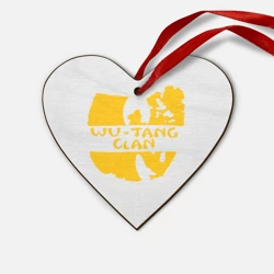 Деревянная игрушка Сердце Wu Tang Clan