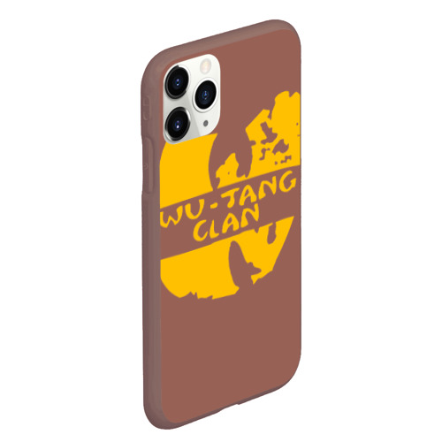 Чехол для iPhone 11 Pro Max матовый Wu Tang Clan, цвет коричневый - фото 3
