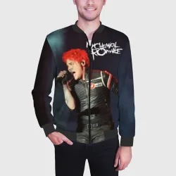 Мужской бомбер 3D Gerard way - фото 2